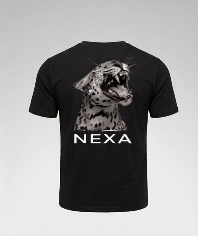 NEXA Core Leopard Black T-Shirt